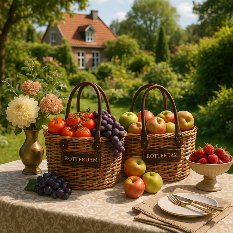    Ротанговые корзины для сбора урожая: как красиво и удобно организовать дачный праздник изощрённого вкуса Loza