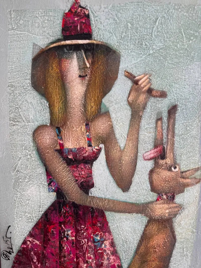 © Валерий Ярославцев. Голос. Холст, акрил, лак. 2015. 