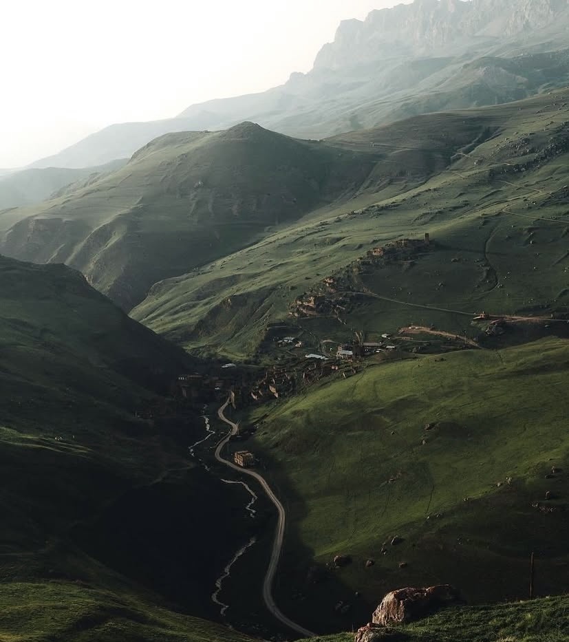 Аул Галиат. Северная Осетия. Фото из открытых источников.