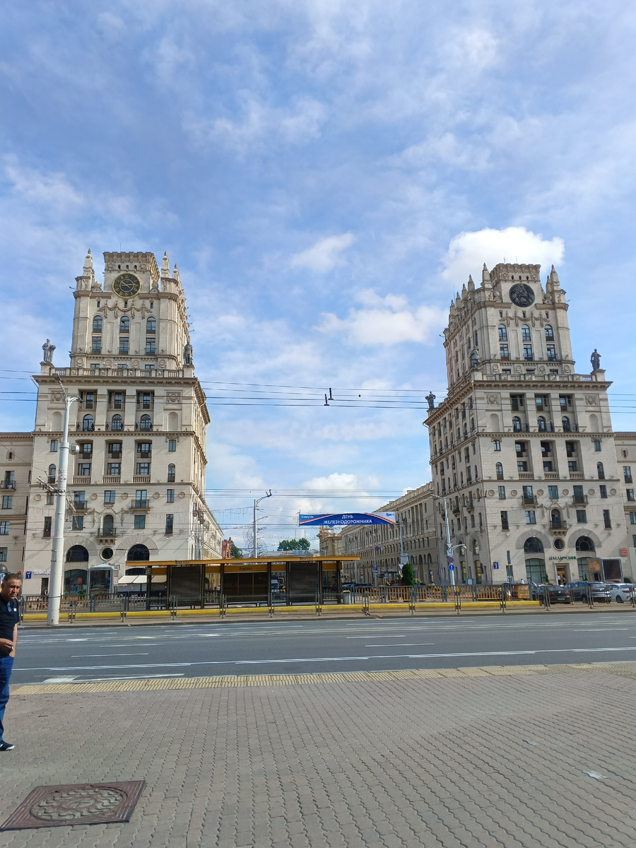 фото автора: Привокзальная площадь Минск