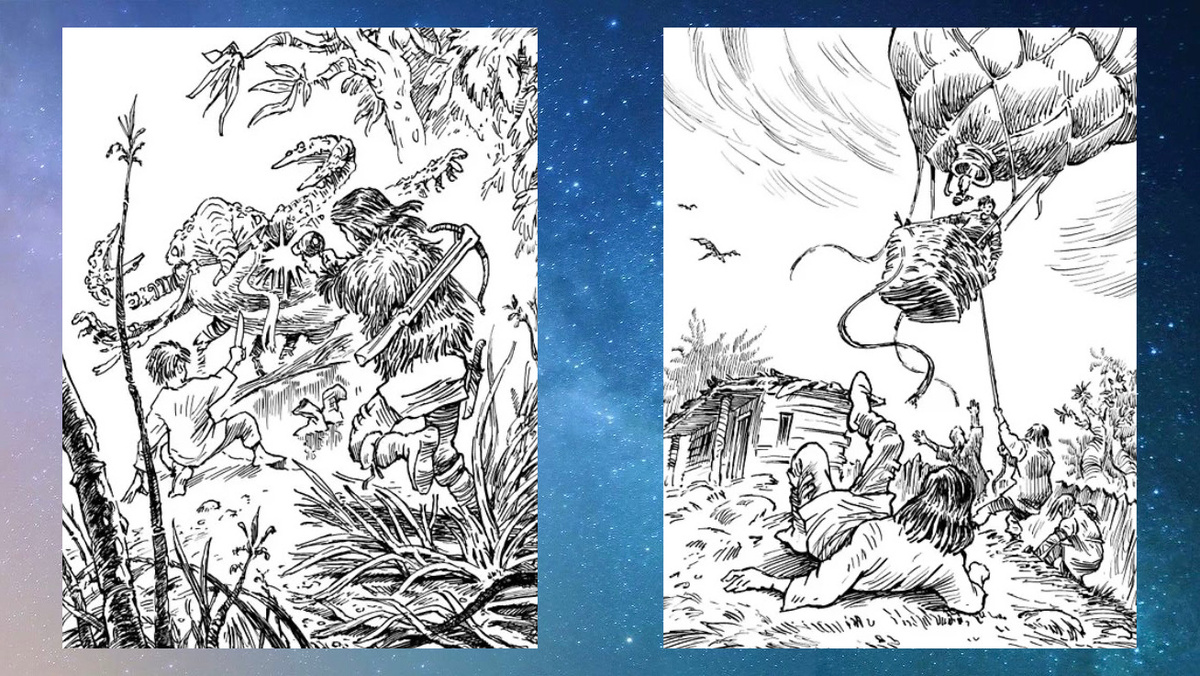 Иллюстрации из книги.