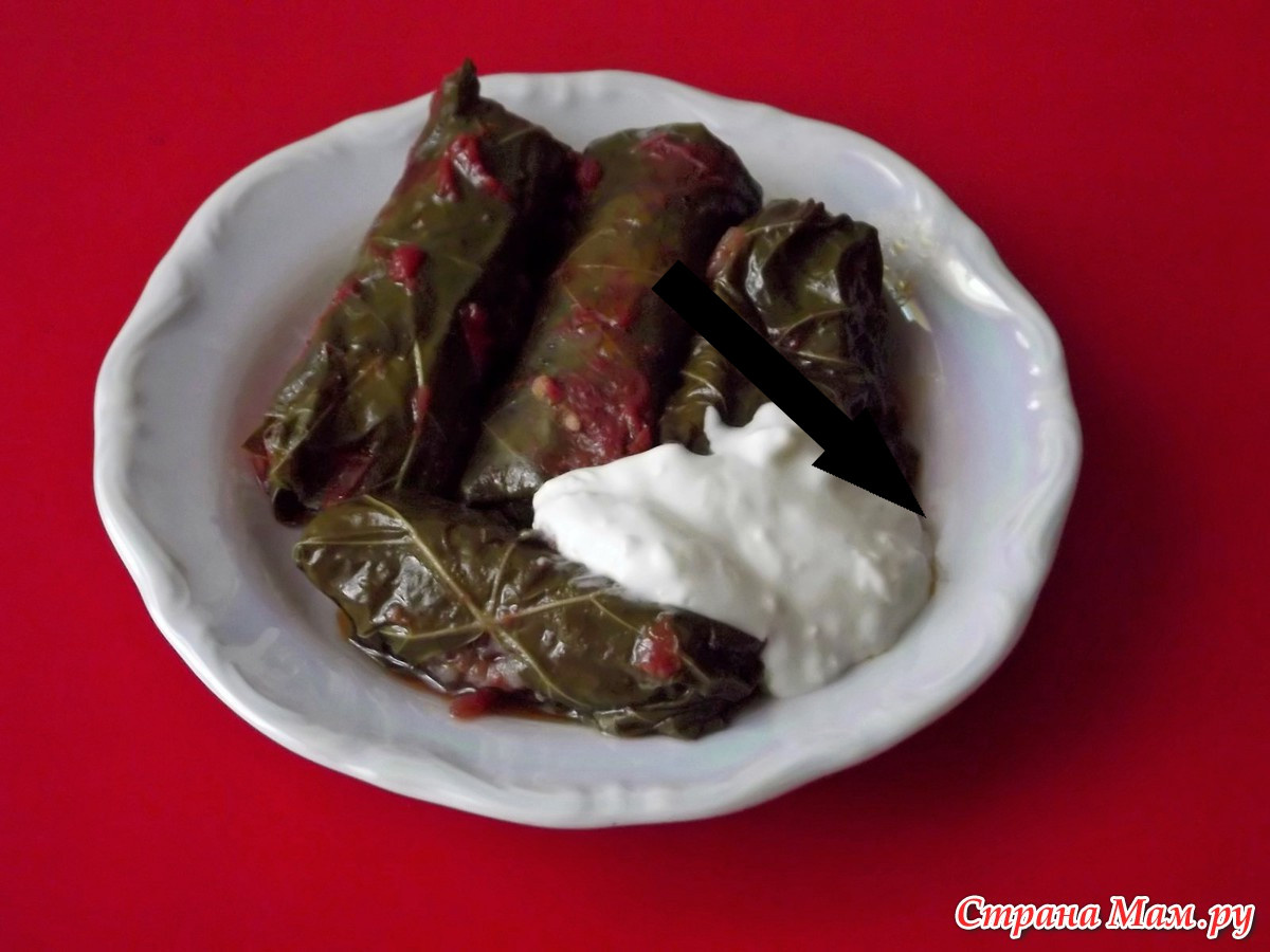    Долма по-русски или почему виноградные листья стали хитом постного стола