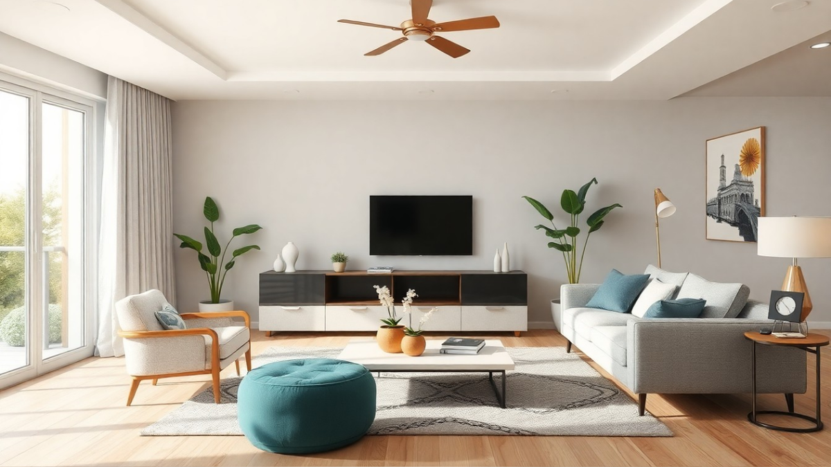 Простая и удобная гостиная: создаем уютную, земную эстетику дома