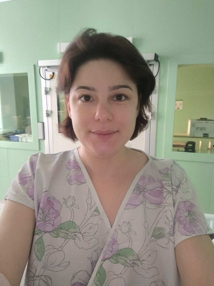 Фото из реанимации после кесарева