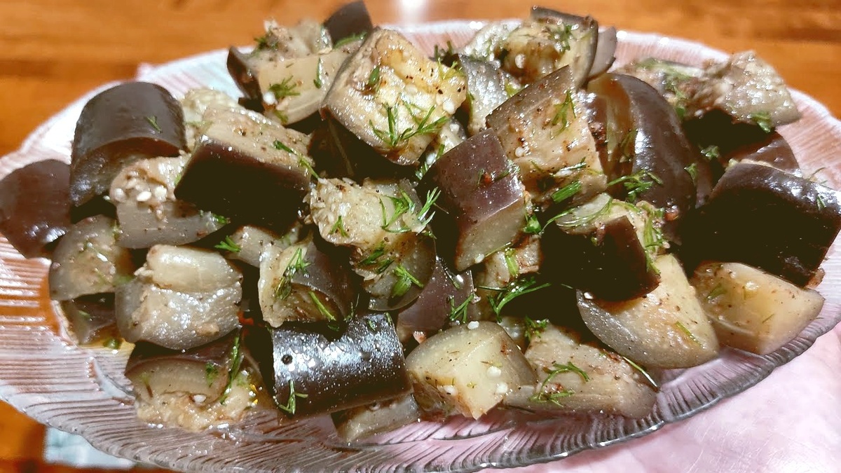 Баклажаны «как грибы»