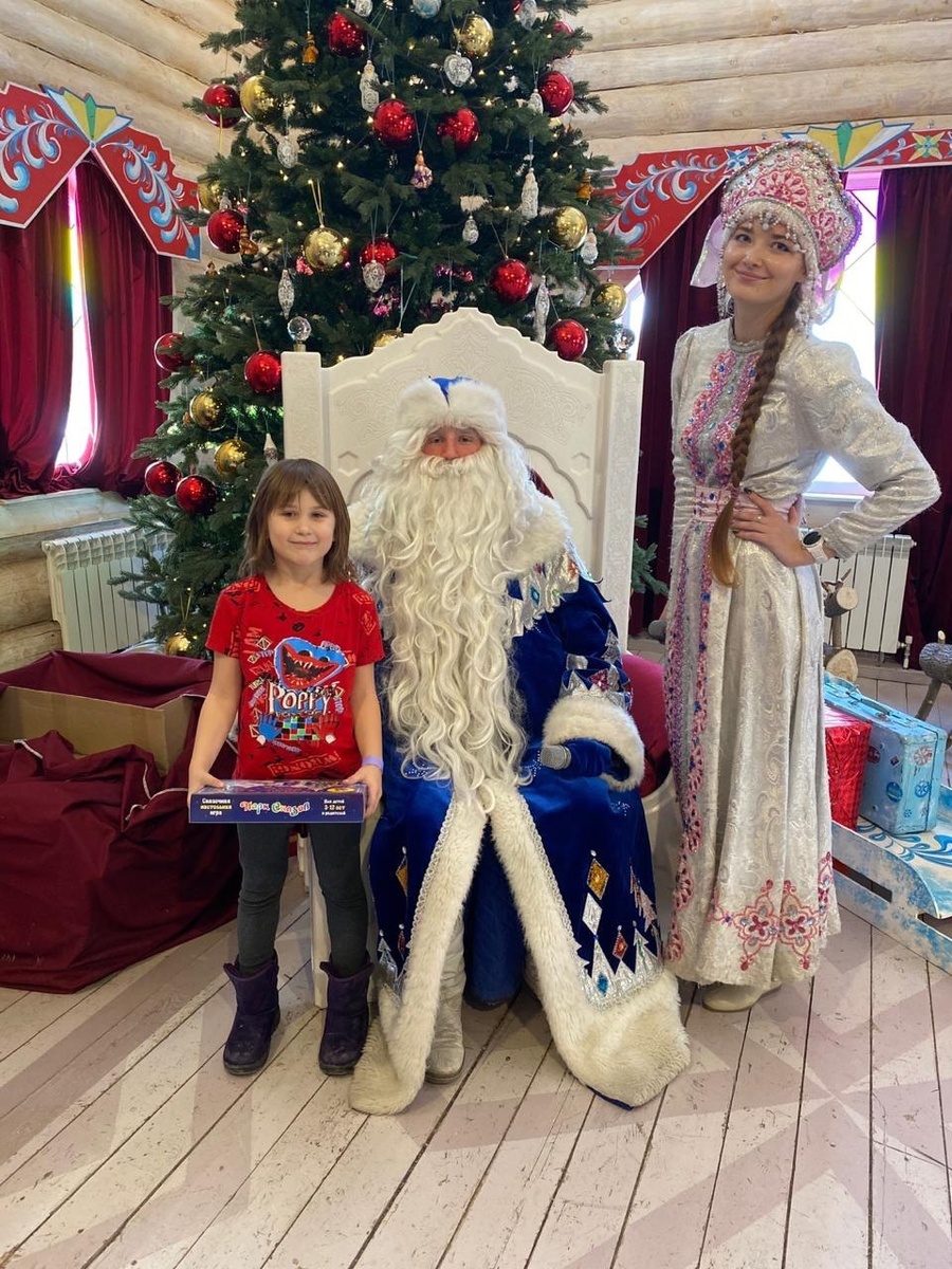 Урал-Мороз в своей резиденции