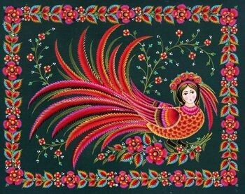 Из открытого доступа. Петриковская роспись