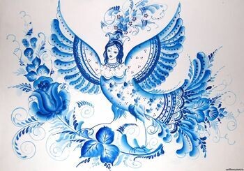 Гжель. Пин от malikova.uz.ru