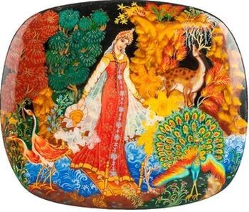 Палех. Художник Рогова