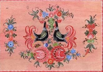 Городецкая роспись. Из открытого доступа