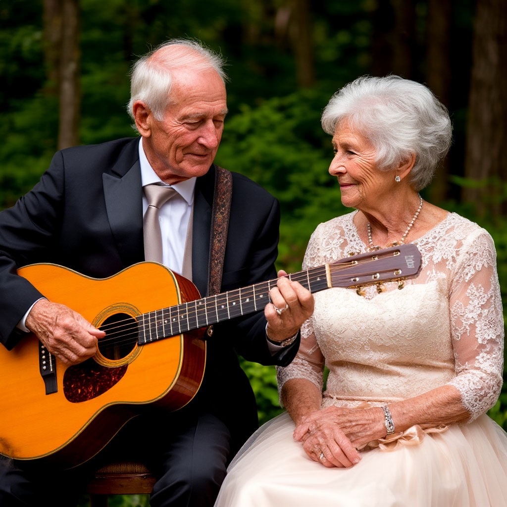 Песни под гитару на собственной свадьбе