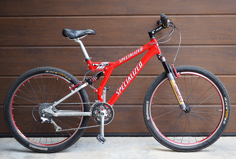 Горный велосипед с одной из самых совершенных систем задней подвески конца 1990-х - начала 2000-х - Sрecializеd S-Wоrks FSR ХС.