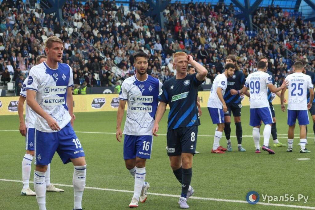    ФК «Оренбург» сыграл вничью с ФК «Динамо» (Махачкала) — 1:1