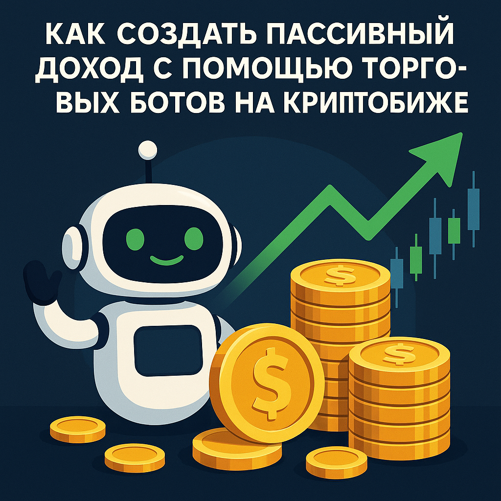 🧠 Как создать пассивный доход с помощью торговых ботов на криптобирже 