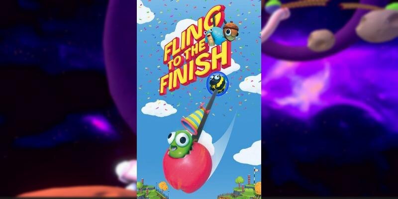    Игра Fling to the Finish