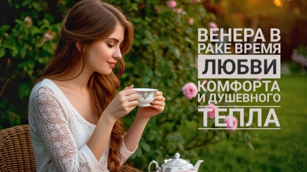 Венера в раке: время бережного отношения к себе