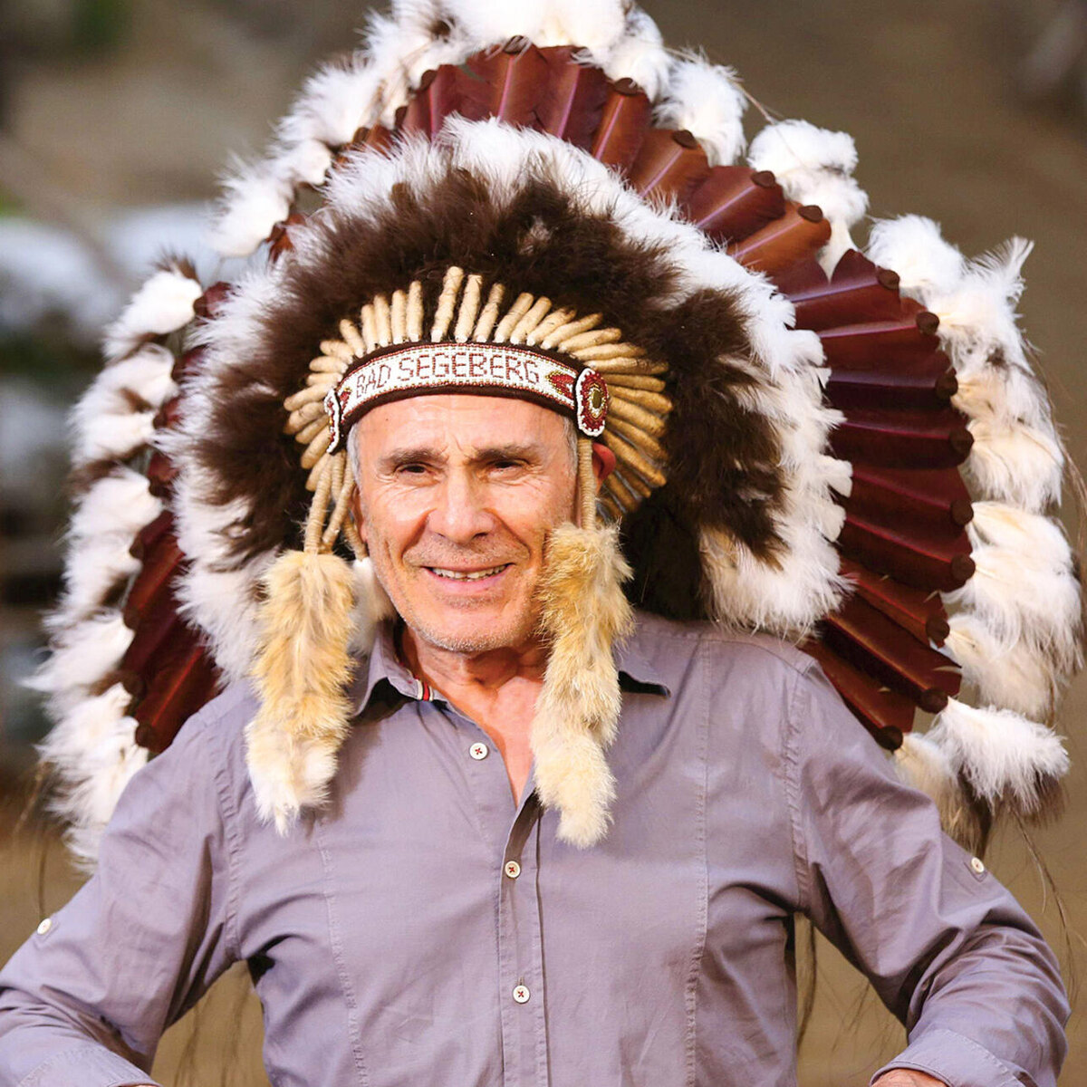    На премьере пьесы «Сокровище в Зильберзее» в Театре Карла Мая в Бад-Зегеберге под открытым небом на арене Калькберг. 2016 г. IMAGO/ТАСС