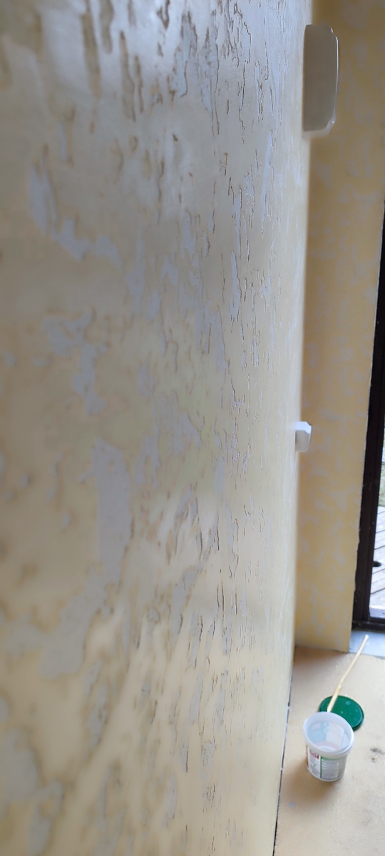 Моя декоративка из шпатлёвки)))