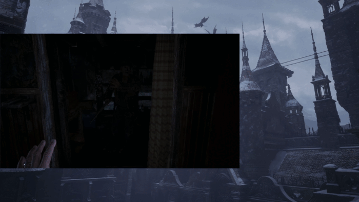 Gif картинка "Измученный деревенский старик"