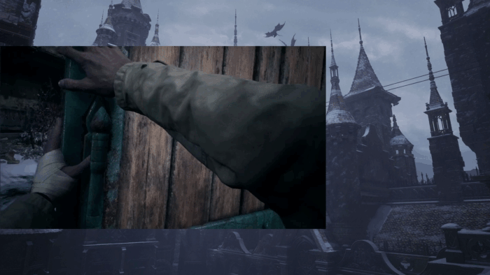 Gif картинка "Итан помогает новым знакомым"