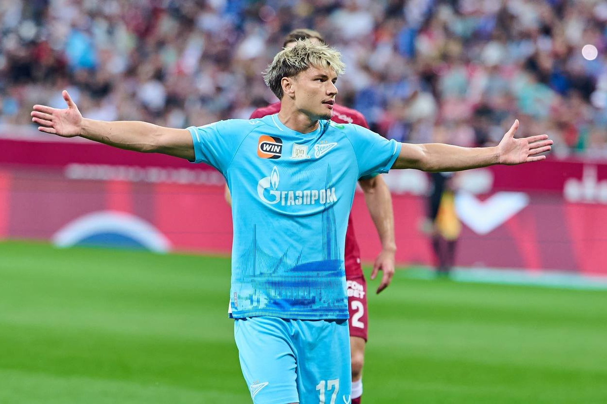 Футболист Зенита Андрей Мостовой