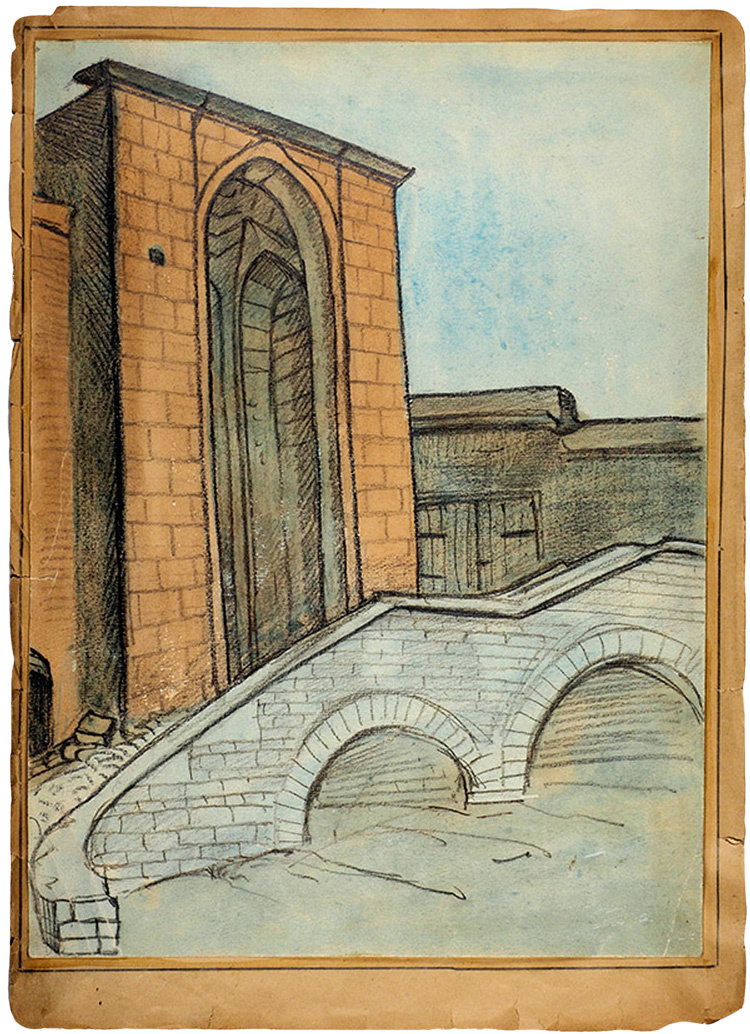 Вид Баку. 1920-е