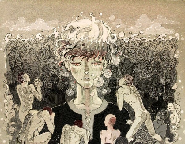 Иллюстрация к роману, художник Mard Amo