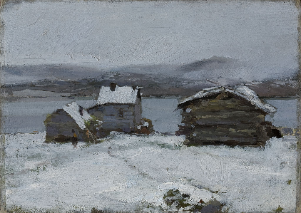 Константин Коровин. Земля в Лапландии. 1894. Третьяковская галерея