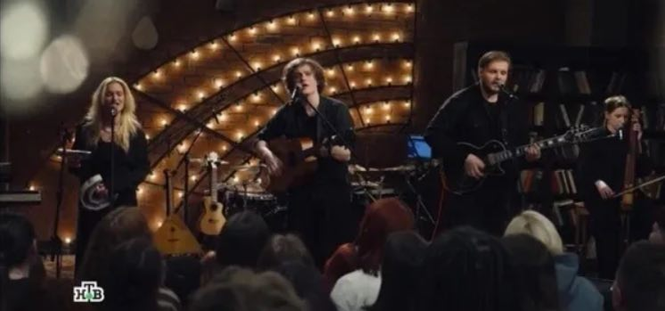 Группа "Бонд с кнопкой" на Квартирнике у Маргулиса. НТВ.