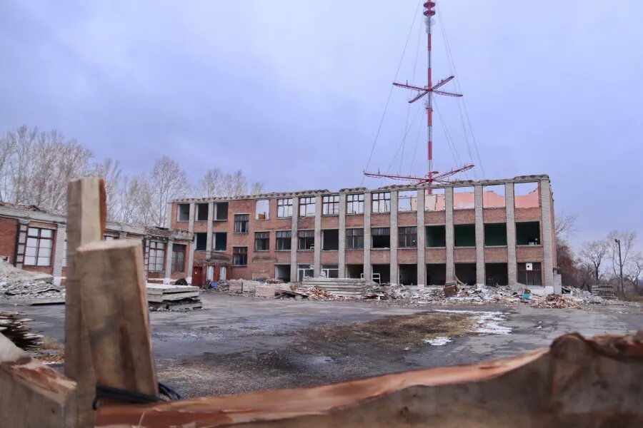 Демонтаж здания, школа № 31 Сергей Кулыгин   📷