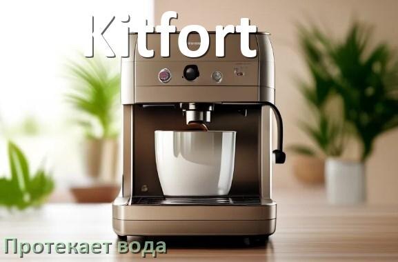 
Почему течёт вода в кофемашине Kitfort и протекает снизу в поддон