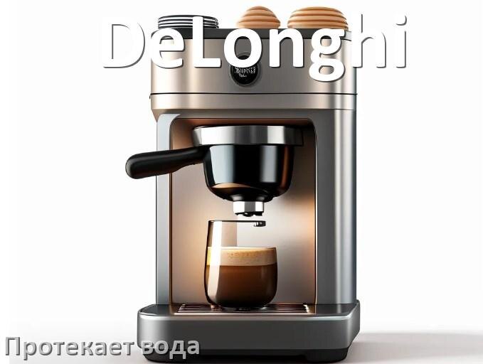 
Почему течёт вода в кофемашине DeLonghi и протекает снизу в поддон