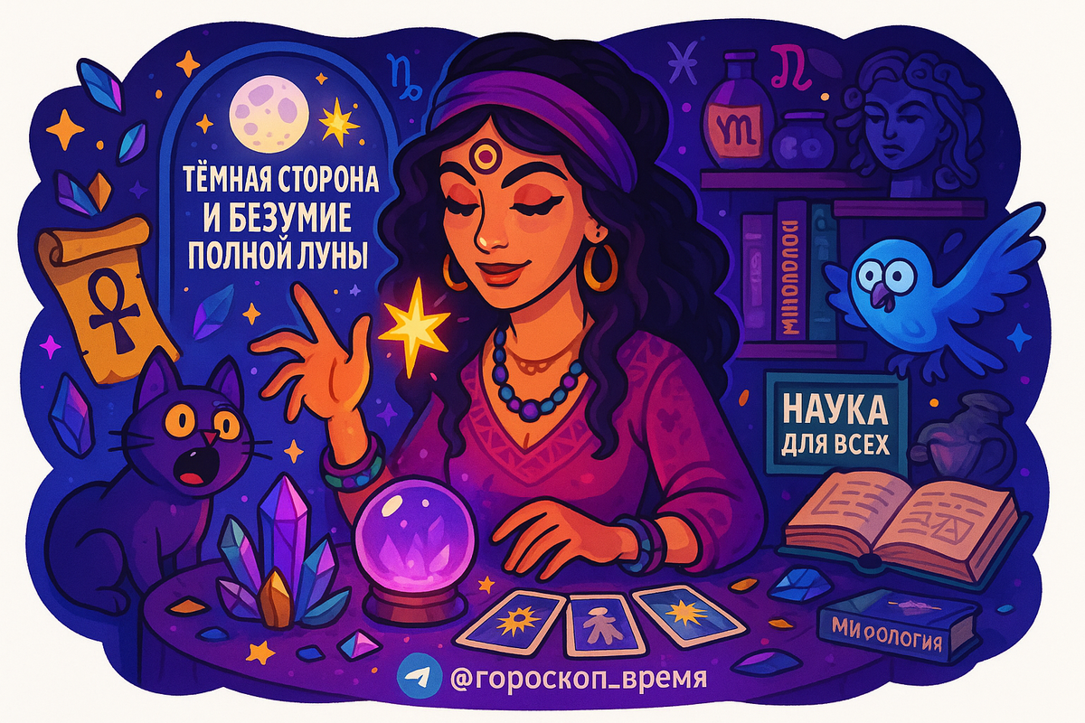    Луна и её мифы где заканчиваются фантазии и начинается реальность Мария