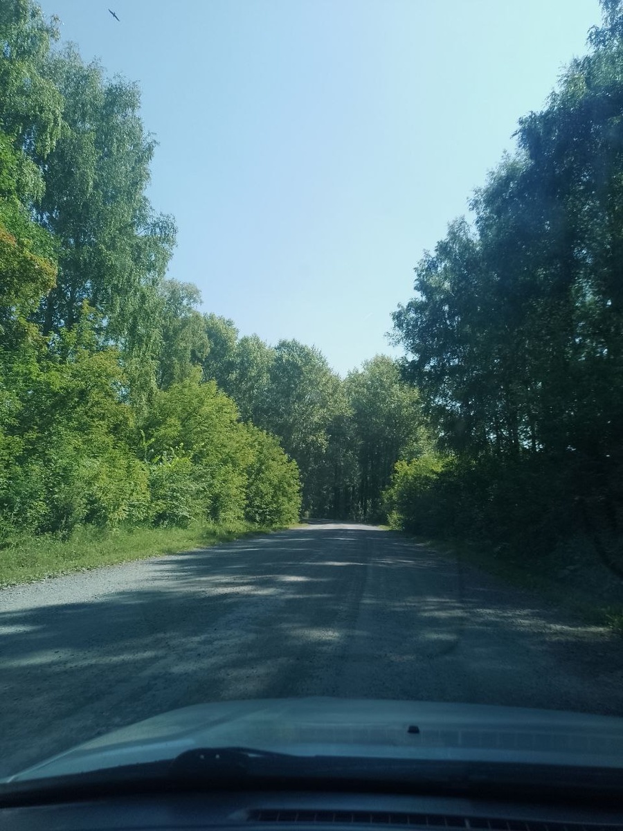 Вот такие хорошие дороги в наших современных деревнях