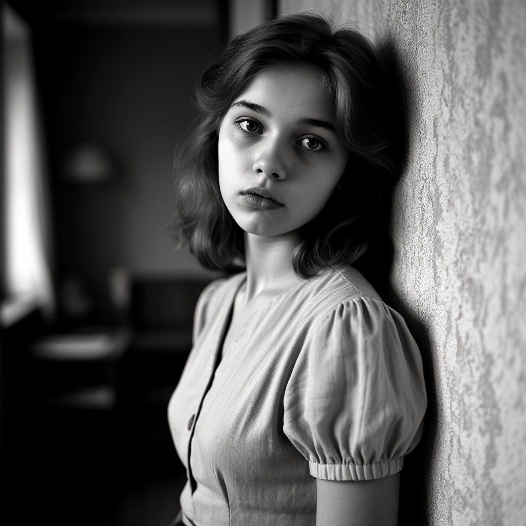 (да, опять совместное творчество с ИИ, а не фото жены)