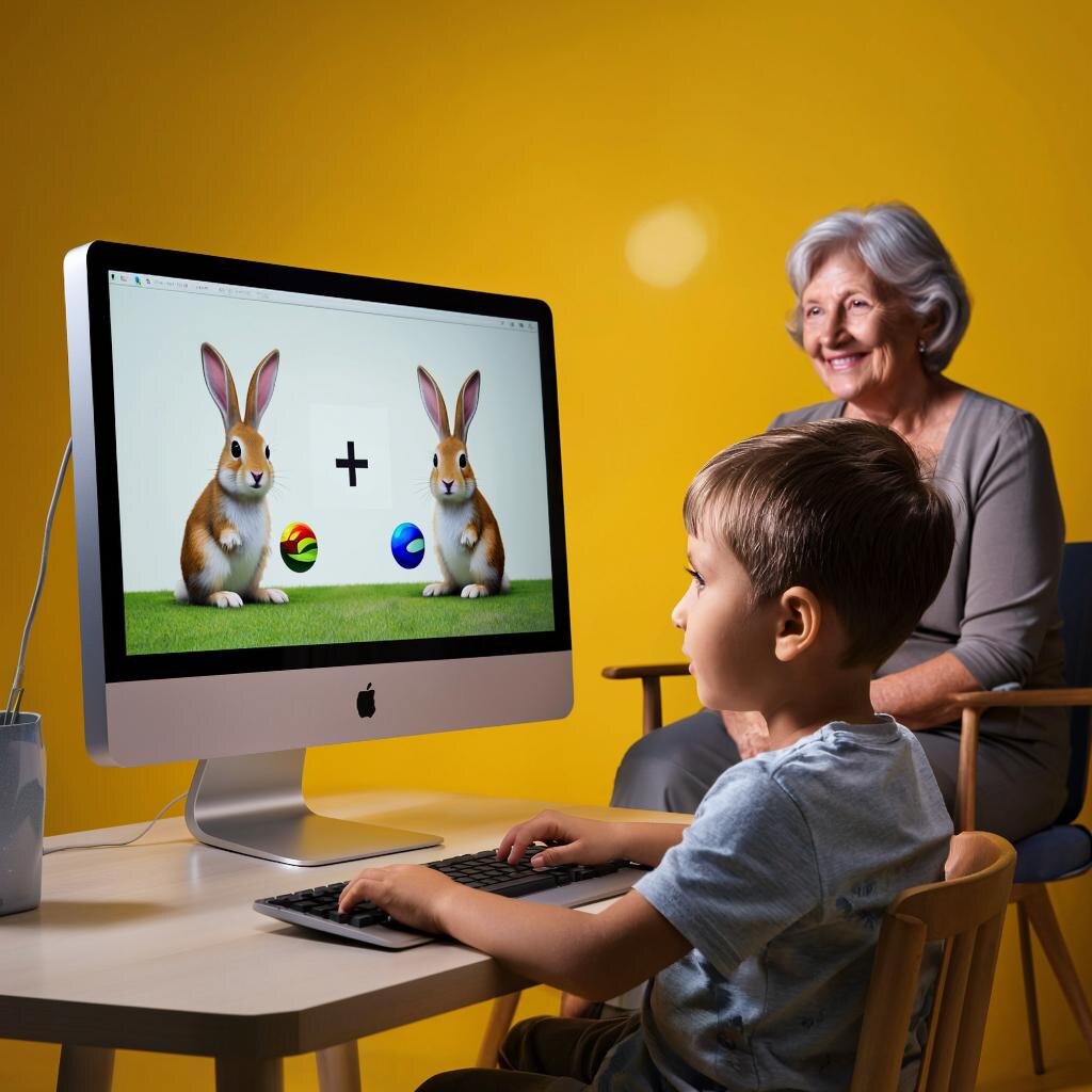 Обучаемся с бабушкой