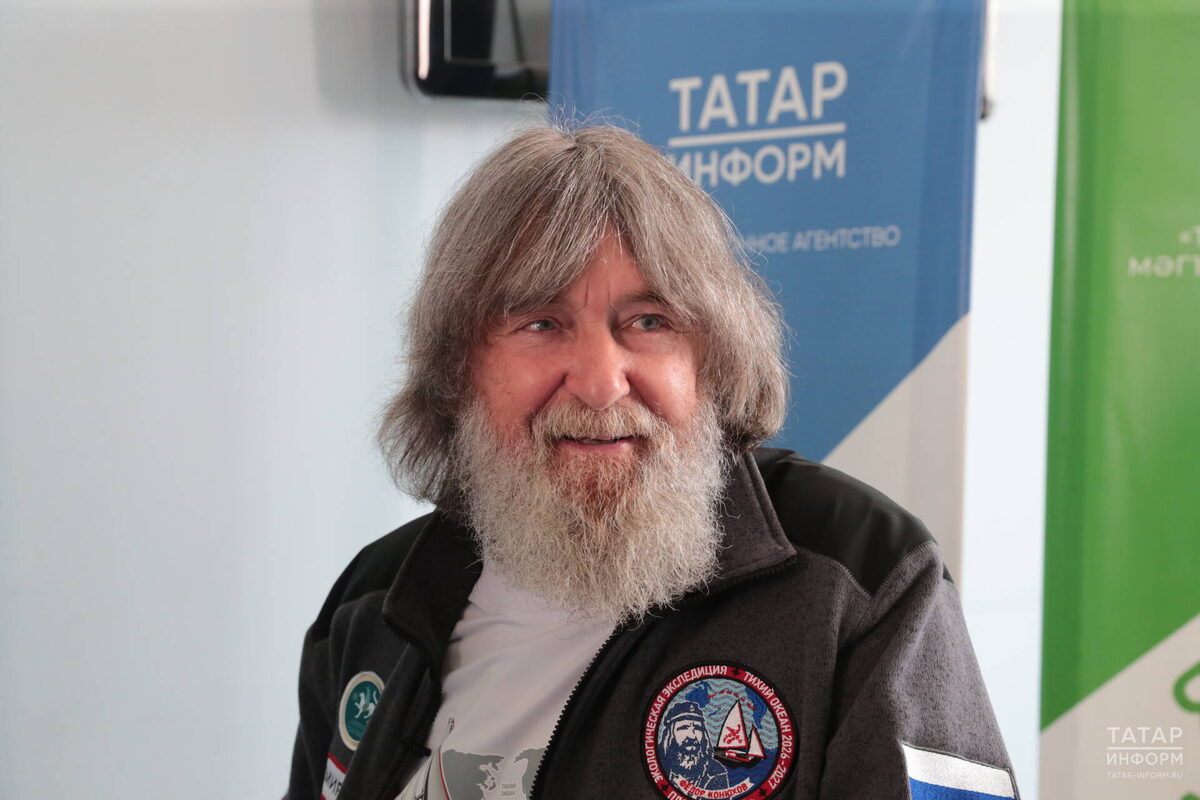 Федор Конюхов: «Мы – человечество – эксплуатируем на земном шаре пластик примерно 50 лет. Но мы не думали о том, как этот пластик будет влиять на мировую систему»Фото: © Рамиль Гали / «Татар-информ»