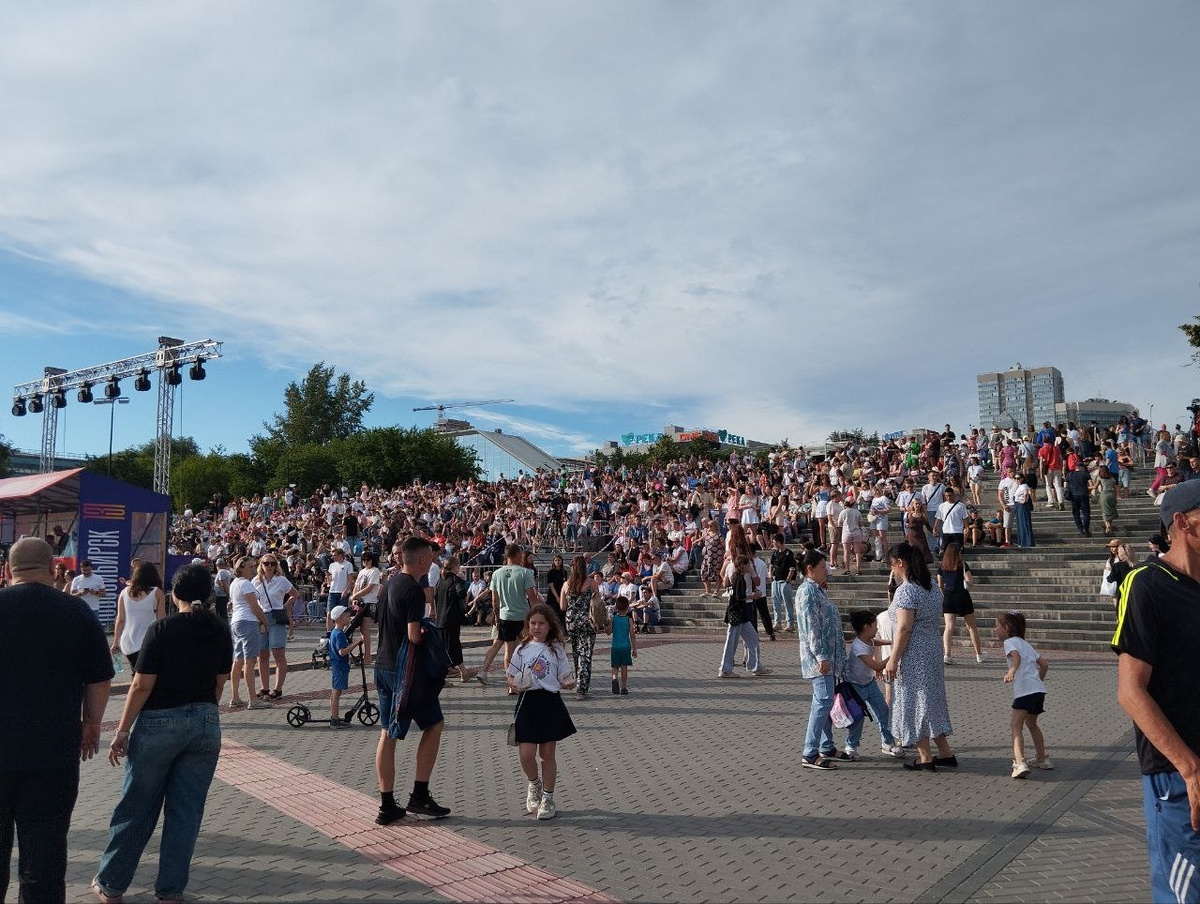 Тактильная плитка в городе находится в общественных местах.  Фото: Фото: ФедералПресс / Екатерина Ломакина