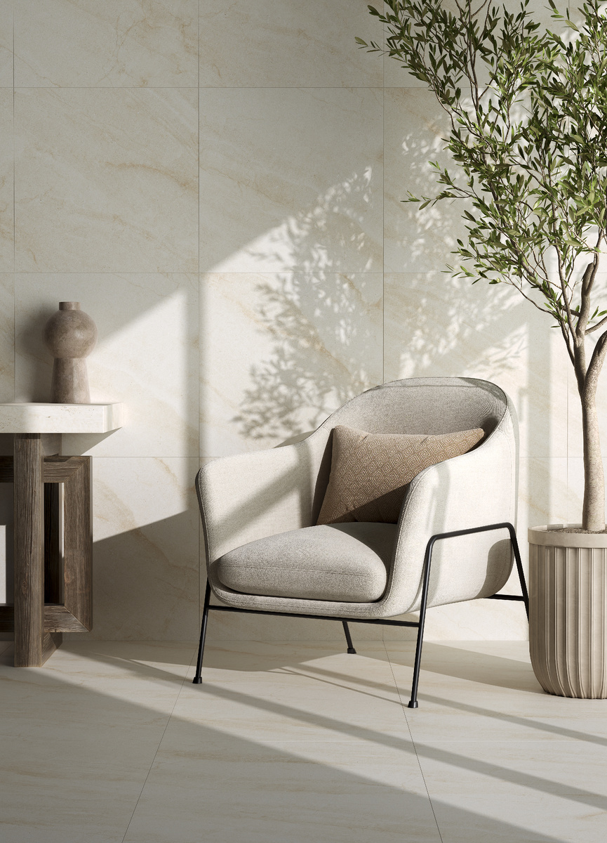 Керамогранит Bereg в кремовом оттенке