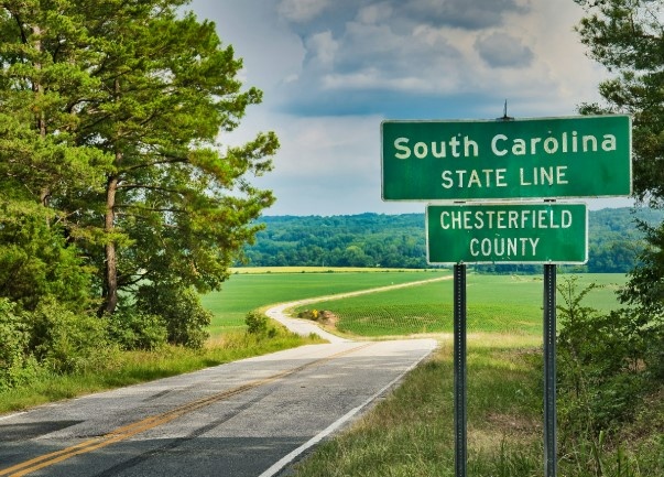  Добро пожаловать в Южную Каролину.