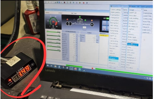 Выносной блок визуализации лямбда-зонда