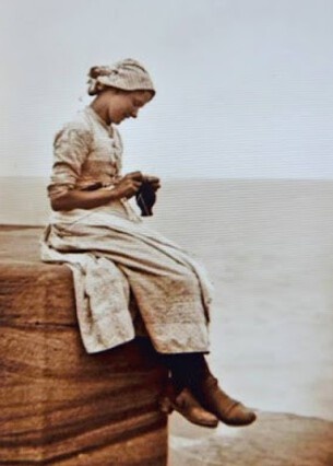 Фото девушки. Автор Фрэнк Мидоу-Сатклифф, 1880 г.