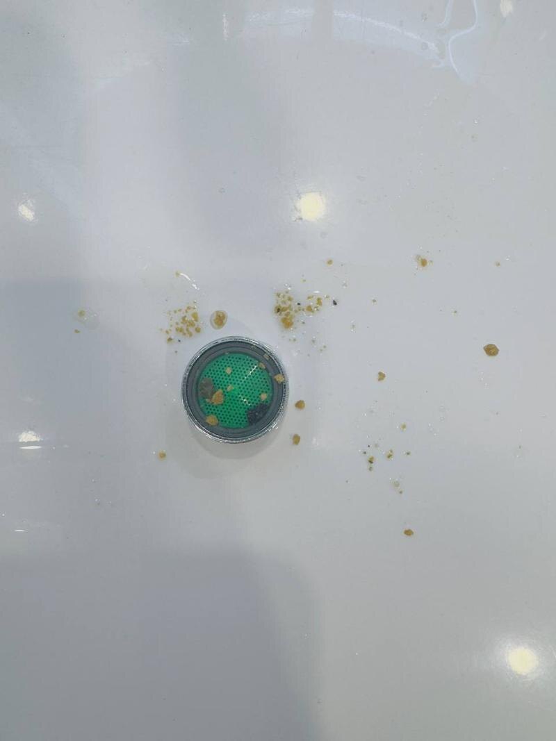    «Экостандарт-консалтинг». Взвешенные вещества на фильтре в одном из домов по улице Воровского