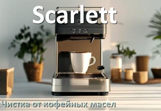
Очистка кофемашины Scarlett от кофейных масел