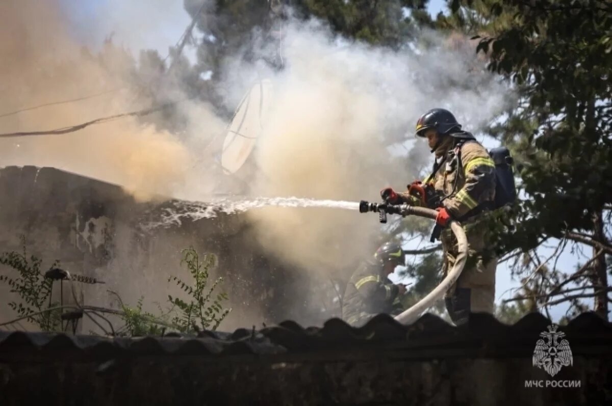    В Крыму объявили штормовое предупреждение из-за пожарной опасности