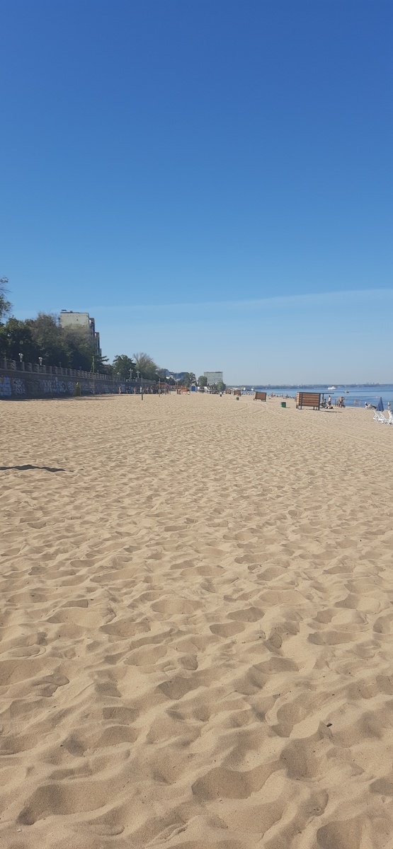 Утро на пляже