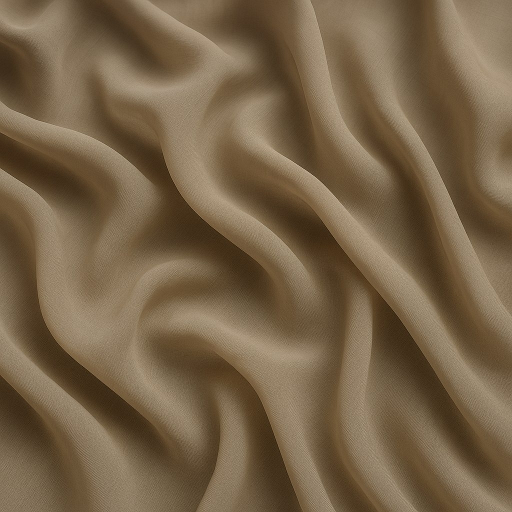 Шёлковый шифон — аристократичный материал с благородным матовым блеском.