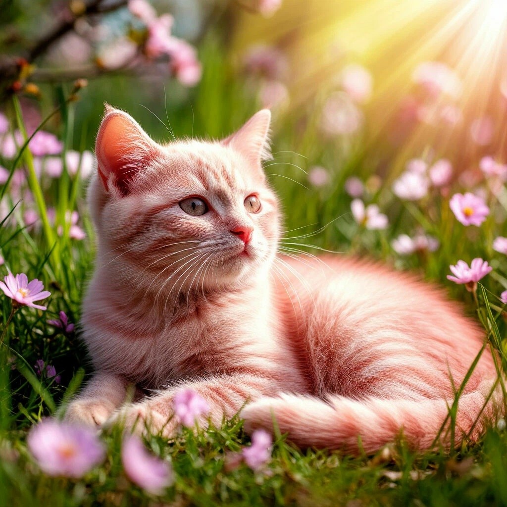 Коты всегда прекрасны, даже по понедельникам 