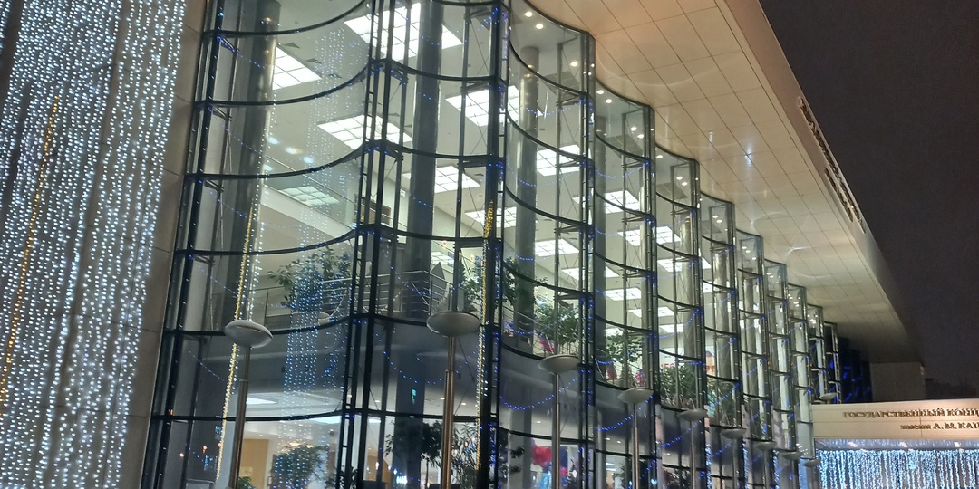 Прогулка по вечернему Новосибирску