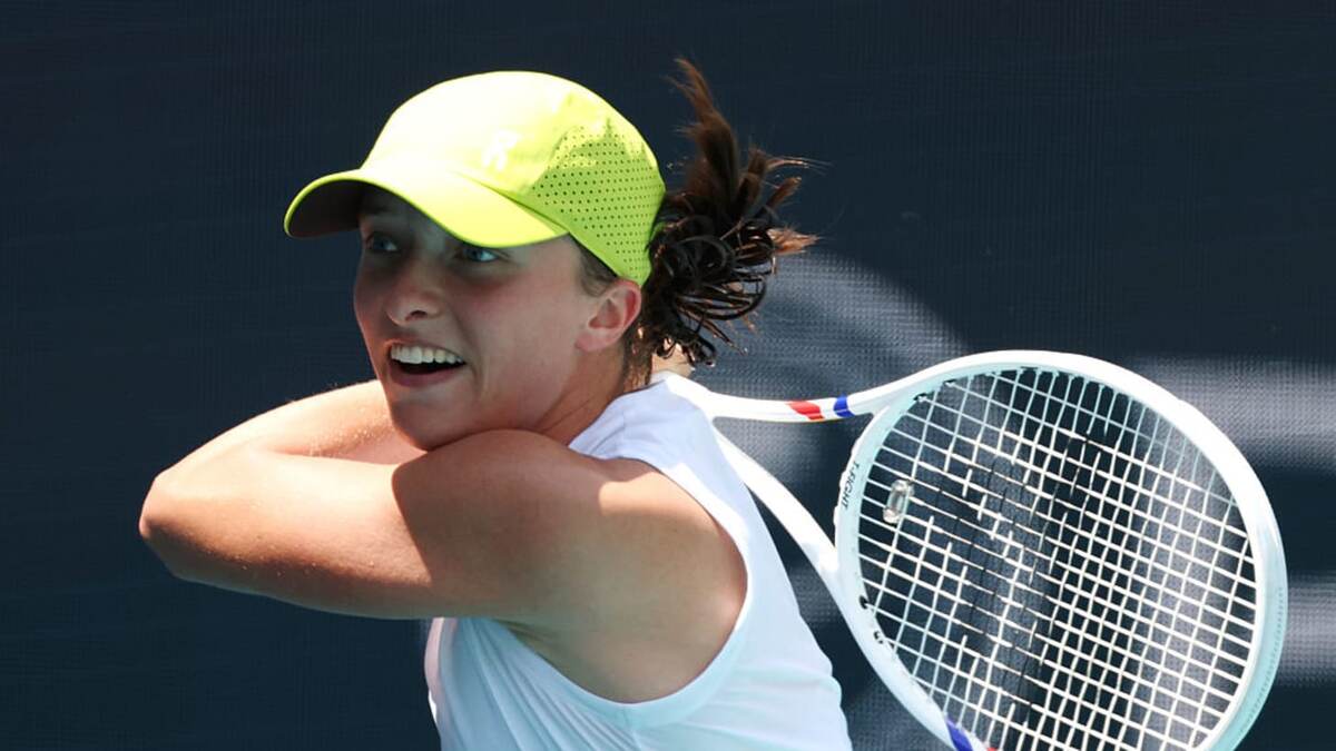 
Фото: 2025 Getty Images
Ига Швентек преодолела игровой кризис